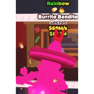 Rainbow Burrito Bandito
