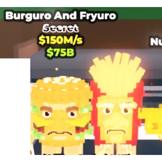 Burguro And Fryuro 150M/s