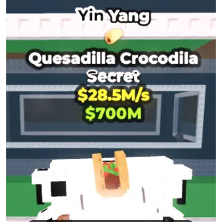 Yin Yang Quesadilla Crocodila