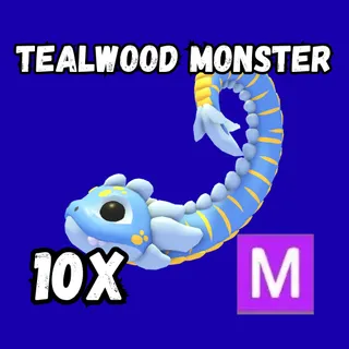 10X MEGA TEALWOOD MONSTER Adopt Me