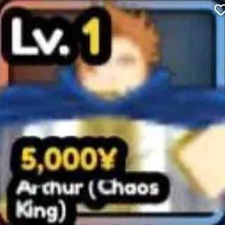 Anime Guardians | Arthur (Chaos King)