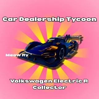 Car Dealership Tycoon | Volkswagen Electric R Collector