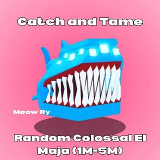 Catch and Tame | Random Colossal El Maja (1M-5M)