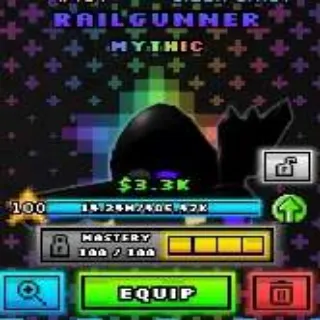 Noob Tower Defense | Shiny Void Railgunner (Apex)