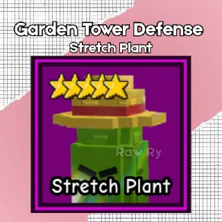 Garden Tower Defense | Stretch Plant