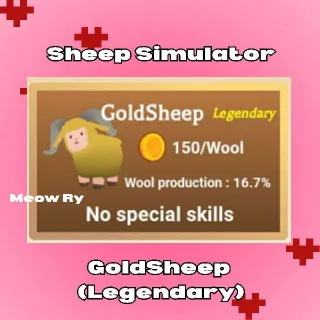 Sheep Simulator | GoldSheep (Legendary)