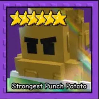 Strongest Punch Potato | Garden Tower Defense