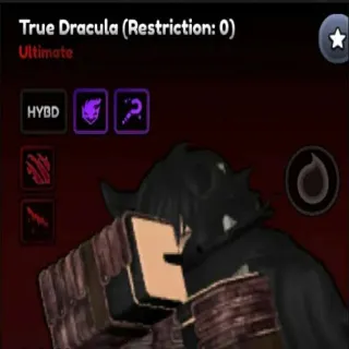 Anime Last Stand | True Dracula (Restriction:0)