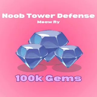 Noob Tower Defense | 100k Gems