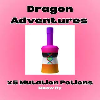 Dragon Adventures | x5 Mutation Potions