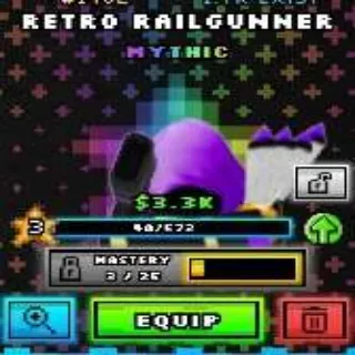 Noob Tower Defense | Shiny Retro Railgunner