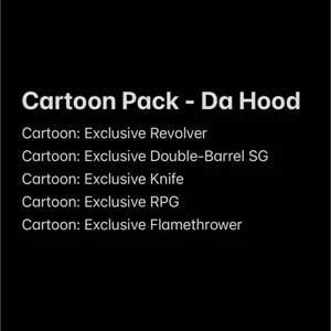 Cartoon Pack!