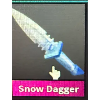 Snow dagger  mm2