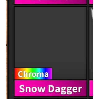 Chroma Snow dagger  mm2