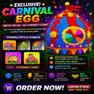 Carnival Egg 10x