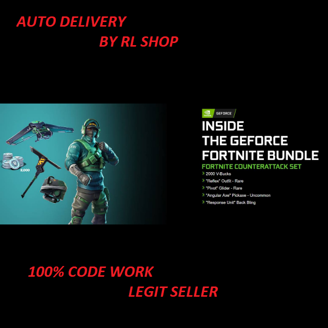 bundle fortnite counterattack - geforce fortnite bundle code