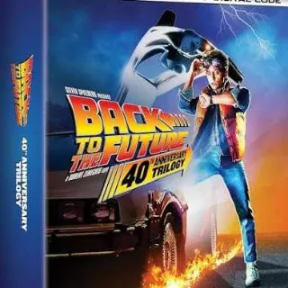 Back To The Future 4k 40th Anniversary Trilogy