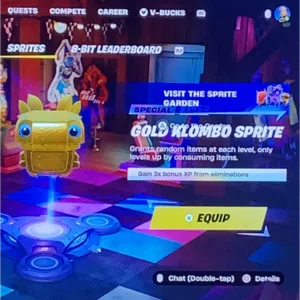 GOLD KLOMBO SPRITE