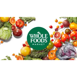 $100.00 Whole Foods Market Gift Card 