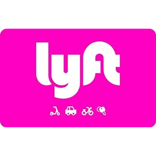 $100.00 USD Lyft Gift card