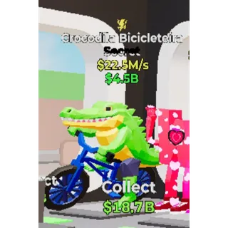 Cocodrila bichicleteira new brainrot 1 lightning trait