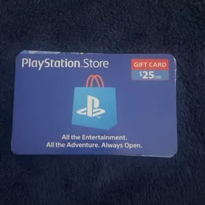 Play Station store gift card