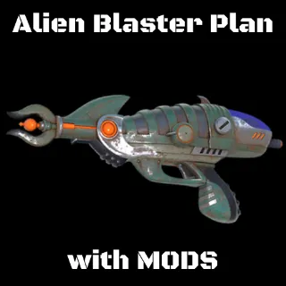 Alien Blaster plan with mod plans