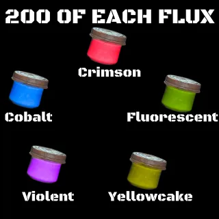 1K Flux (200 of Each)