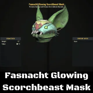 Fasnacht Glowing Scorchbeast Mask
