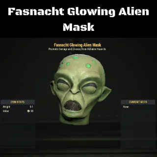 Fasnacht Glowing Alien Mask