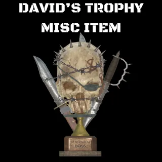 RARE David's Trophy Misc Item