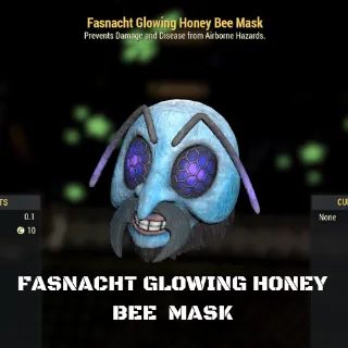 FASNACHT GLOWING HONEY BEE MASK