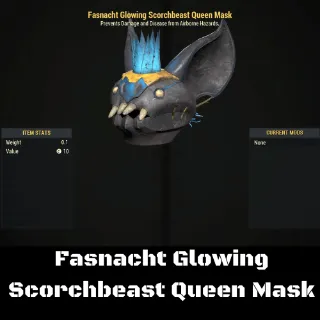 Fasnacht Glowing Scorchbeast Queen Mask