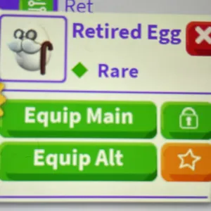 retired egg x100