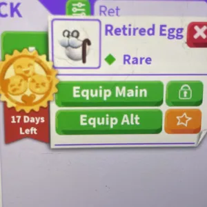 retired egg x100
