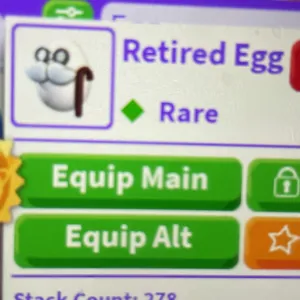 Retired Egg x100