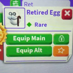 retired egg x18