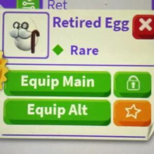 retired egg x100