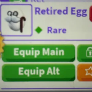 retired egg x100