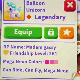 Balloon Unicorn