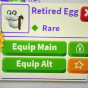 retired egg x100