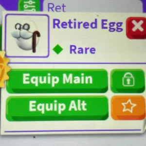 retired egg x100