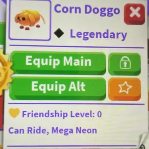 Mega Ride corn doggo