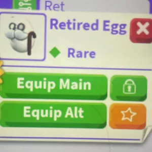 retired egg x100