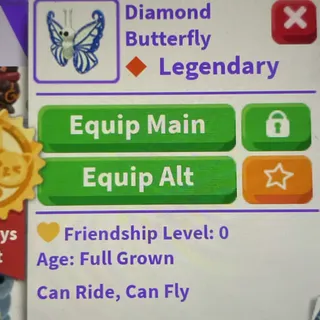 Diamond butterfly