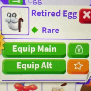 Retired Egg x100