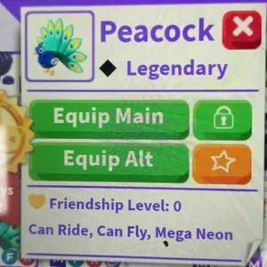 Mega FR Peacock