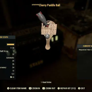 Nuka-Cola Cherry Paddle