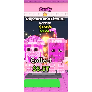 POPCURU AND FIZZURU CANDY 1,5B