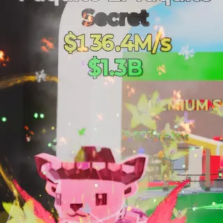Fortnite Steal the Brainrot Paquito El Taquito Magical 3 Traits 136.4M/s